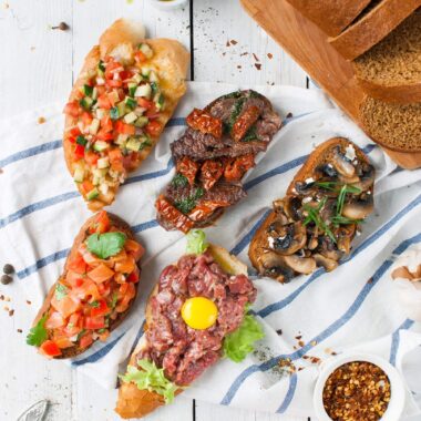 Bruschetta with Beef Tartare 5 victoria shes 1054626 unsplash 1
