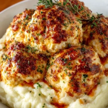 Parmesan Cloud Chicken Bombs - creamy, delicious chicken recipe