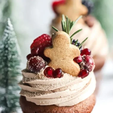Delicious Christmas desserts including cakes and festive treats for the holiday season.