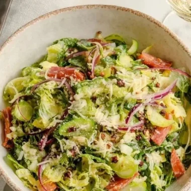 Famous La Scala Chopped Salad Recipe: A Hollywood Favorite You Can Make at Home 2 Delicious La Scala Chopped Salad, a Hollywood favorite recipe served in a bowl