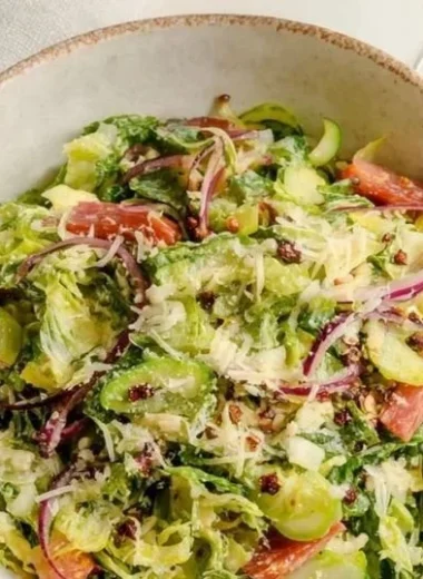 Delicious La Scala Chopped Salad, a Hollywood favorite recipe served in a bowl