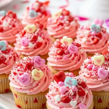 25 creative Valentine’s Day Cupcake ideas decorated for romance and love.