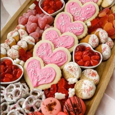 Valentines brunch 1 Valentines food ideas for party and brunch with festive decorations